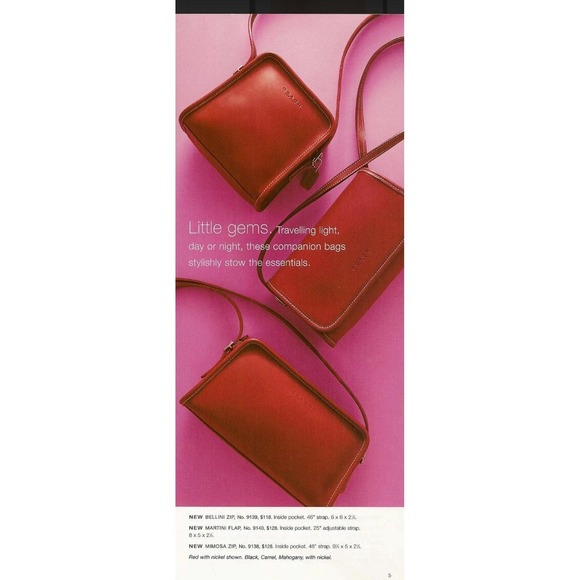 Vintage Burgundy Coach Bellini 9139 Shoulder Bag - Picture 10 of 11